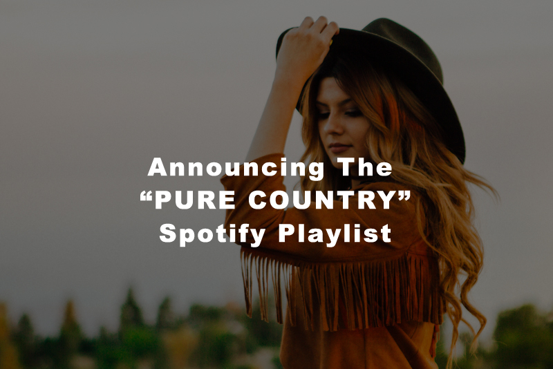 Pure Country Spotify Playlist