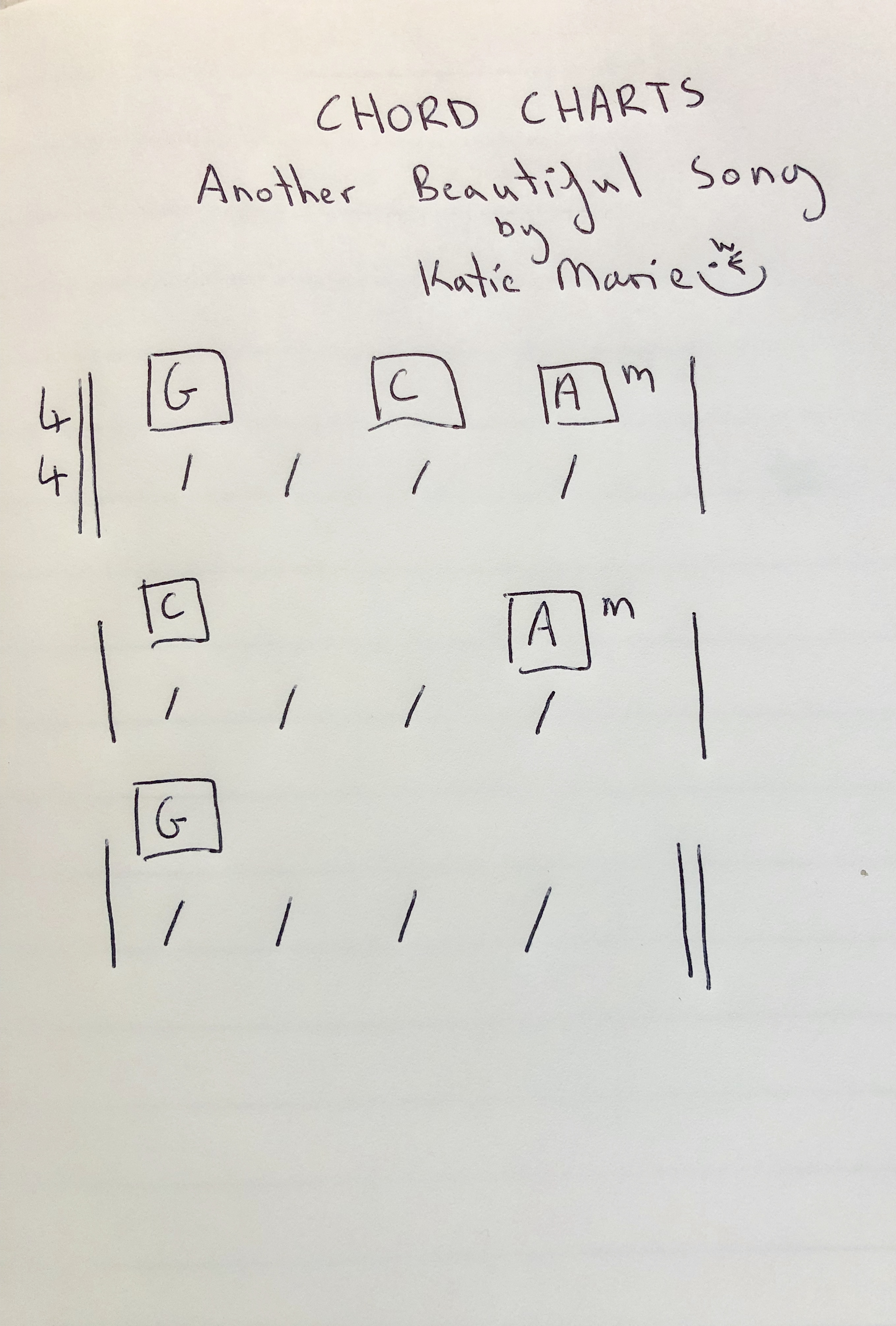 How To Create Simple Chord Charts/Lead Sheets For Studio Sessions The